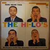 The Hi-Lo's With Frank Comstock ‎– Now Hear This -  Vinyl LP Record - Very-Good+ Quality (VG+) - C-Plan Audio