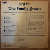 The Family Brown ‎– The Best Of -  Vinyl LP Record - Very-Good+ Quality (VG+) - C-Plan Audio