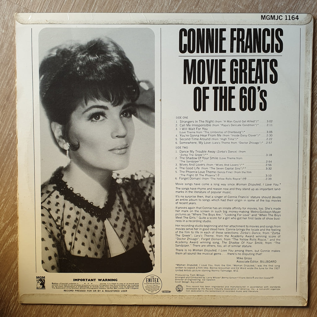 Connie Francis Movie Greats Of The 60s Hotsell | emergencydentistry.com