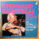 Stéphane Grappelli ‎– Live At Carnegie Hall - Vinyl LP Record - Very-Good+ Quality (VG+) - C-Plan Audio