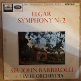 Elgar - Hallé Orchestra, Sir John Barbirolli ‎– Symphony No. 2 In E Flat Major, Op. 63 - Vinyl LP Record - Opened  - Very-Good Quality (VG) - C-Plan Audio