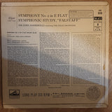 Elgar - Hallé Orchestra, Sir John Barbirolli ‎– Symphony No. 2 In E Flat Major, Op. 63 - Vinyl LP Record - Opened  - Very-Good Quality (VG) - C-Plan Audio