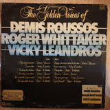 Demis Roussos, Roger Whittaker, Vicky Leandros ‎– The Golden Voices Of, Vol. 2  ‎– Vinyl LP Record - Opened  - Good+ Quality (G+) - C-Plan Audio