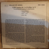 Elgar, Sir John Barbirolli Conducting The Hallé Orchestra ‎– Symphony No. 1 In A Flat Major, Op. 55 ‎-  Vinyl LP Record - Very-Good+ Quality (VG+) - C-Plan Audio