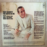 Tony Bennett ‎– I've Gotta Be Me -  Vinyl LP Record - Very-Good+ Quality (VG+) - C-Plan Audio