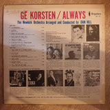 Ge Korsten - Always -  Vinyl LP - Opened  - Very-Good+ Quality (VG+) - C-Plan Audio