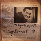 Tony Bennett ‎– To My Wonderful One -  Vinyl LP Record - Opened  - Very-Good Quality (VG) - C-Plan Audio