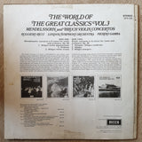 The World Of the Great Classics Vol 3 - Vinyl LP Record - Opened  - Very-Good Quality (VG) - C-Plan Audio