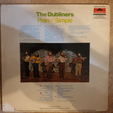 The Dubliners ‎– Plain And Simple - Vinyl Record - Opened  - Very-Good+ Quality (VG+) - C-Plan Audio