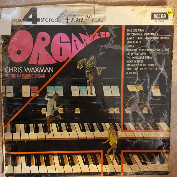 Chris Waxman - Organized ‎– Vinyl LP Record - Opened - Good+