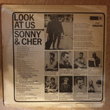 Sonny & Cher ‎– Look At Us –  Vinyl LP Record - Opened  - Good+ Quality (G+) - C-Plan Audio