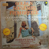 Golden Souvenirs From Greece -  Vicky Leandros, Athenians, Nana Mouskouri - Vinyl LP Record - Opened  - Very-Good- Quality (VG-) - C-Plan Audio