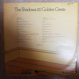 Shadows - 20 Golden Greats -  Vinyl LP Record - Opened  - Very-Good Quality (VG) - C-Plan Audio