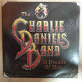 The Charlie Daniels Band ‎– A Decade Of Hits - Vinyl LP Record - Opened  - Very-Good+ Quality (VG+) - C-Plan Audio