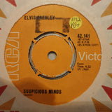 Elvis Presley ‎– Suspicious Minds - Vinyl 7" Record - Very-Good+ Quality (VG+) - C-Plan Audio