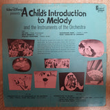 Walt Disney Presents a Child's Introduction to Melody and the Instruments Of The Orchestra - Vinyl LP Record - Opened  - Fair Quality (F) - C-Plan Audio