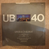 UB40 ‎– Love Is All Is All Right  - Vinyl LP Record - Opened  - Very-Good+ Quality (VG+) - C-Plan Audio