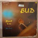 Bud Powell Trio Featuring Max Roach ‎– Bud – Vinyl LP Record - Very-Good+ Quality (VG+) - C-Plan Audio