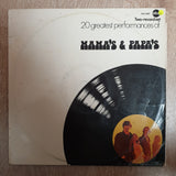 Mama's & Papa's - 20 Greatest Performances - Double Vinyl LP Record - Opened  - Very-Good- Quality (VG-) - C-Plan Audio