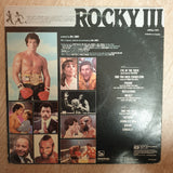 Bill Conti ‎– Rocky III  - (Original Motion Picture Score) - Vinyl LP Record - Very-Good+ Quality (VG+) - C-Plan Audio