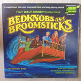 Walt Disney Productions - Bedknobs And Broomsticks (with book) -  Vinyl LP Record - Very-Good+ Quality (VG+) - C-Plan Audio