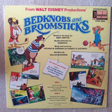 Walt Disney Productions - Bedknobs And Broomsticks (with book) -  Vinyl LP Record - Very-Good+ Quality (VG+) - C-Plan Audio