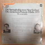 Die Sprinbokke Teen Nieu Seeland - Die Eerste Toets Pretoria 25 Julie 1970 (Rugby) - Vinyl LP Record - Very-Good  Quality (VG) - C-Plan Audio