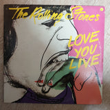 The Rolling Stones ‎– Love You Live -  Double Vinyl LP Record - Very-Good+ Quality (VG+) - C-Plan Audio