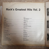 Rock's Greatest Hits - Vol 2 -  Double Vinyl LP Record - Opened  - Very-Good- Quality (VG-) - C-Plan Audio