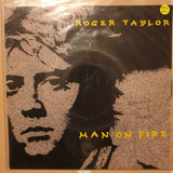 Roger Taylor ‎– Man On Fire  - Vinyl 7" Record - Very-Good+ Quality (VG+) - C-Plan Audio