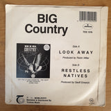 Big Country ‎– Look Away- Vinyl 7" Record - Very-Good+ Quality (VG+) - C-Plan Audio