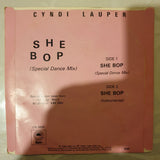 Cyndi Lauper ‎– She Bop - Vinyl 7" Record - Opened  - Very-Good Quality (VG) - C-Plan Audio