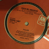 Falco ‎– Rock Me Amadeus - Vinyl 7" Record - Very-Good+ Quality (VG+) - C-Plan Audio