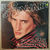 Rod Stewart - Foolish Behaviour - Vinyl LP Record - Opened  - Very-Good- Quality (VG-) - C-Plan Audio