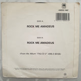 Falco ‎– Rock Me Amadeus - Vinyl 7" Record - Opened  - Very-Good Quality (VG) - C-Plan Audio