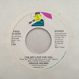 Groove Holmes ‎– I've Got Love For You / Caravan - Vinyl 7" Record - Very-Good+ Quality (VG+) - C-Plan Audio