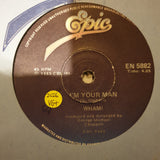 Wham! ‎– I'm Your Man - Vinyl 7" Record - Very-Good+ Quality (VG+) - C-Plan Audio