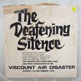 The Deafening Silence - Viscount Air Disaster - Vinyl 7" Record - Very-Good+ Quality (VG+) - C-Plan Audio