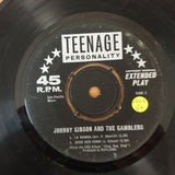 Johnny Gibson and the Gamblers , Rick Lowe ‎with the Wanderers (South Africa) – Presented By Teenage Personality - Vinyl 7" Record - Good+ Quality (G+) - C-Plan Audio