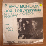 Eric Burdon And The Animals ‎– San Franciscan Nights - Vinyl 7" Record - Very-Good Quality (VG) - C-Plan Audio