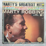 Marty Robbins ‎– Marty's Greatest Hits -  Vinyl LP Record - Very-Good+ Quality (VG+) - C-Plan Audio