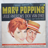 Julie Andrews  - Mary Poppins -  Original Cast Soundtrack -  Vinyl LP Record - Very-Good+ Quality (VG+) - C-Plan Audio