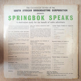 Springbok Speaks - A Study in Sound Motivation - Vinyl LP Record - Very-Good+ Quality (VG+) - C-Plan Audio