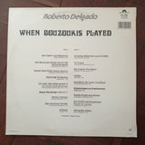 Robert Delago - When Bouzoukas Played - Vinyl LP Record - Very-Good+ Quality (VG+) - C-Plan Audio