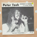 Peter Tosh ‎– Johnny B. Goode - Vinyl 7" Record - Very-Good+ Quality (VG+) - C-Plan Audio