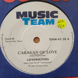 Lovemasters ‎– Caravan Of Love - Vinyl 7" Record - Very-Good+ Quality (VG+) - C-Plan Audio