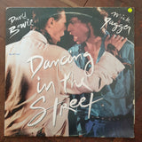 David Bowie, Mick Jagger ‎– Dancing In The Street Maxi 45 RPM - Vinyl LP Record - Very-Good+ Quality (VG+) - C-Plan Audio