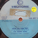 The Rising Sons ‎– How Do You Do / My Son John - Vinyl 7" Record - Good Quality (G) - C-Plan Audio