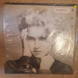 Madonna ‎– Lucky Star (Madonna) -  Gold Embossed Promo Cover for SA release with SA Album  - Vinyl LP Record - Very-Good+ Quality (VG+) - C-Plan Audio