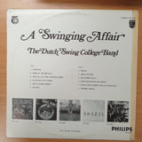 The Dutch Swing College Band ‎– A Swinging Affair - Vinyl LP Record - Very-Good+ Quality (VG+)